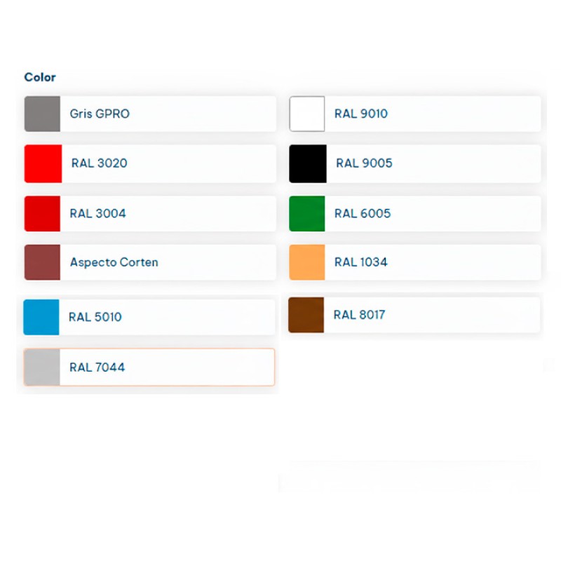 Cendrer Cigarreta Mural Ø 76 mm | Capacitat 1500 Burilles